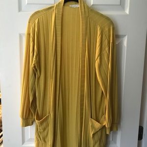 Yellow Cardigan
